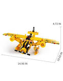 iMMaster Dump Truck & Airplane 2in1 361 pcs (606802)