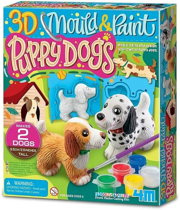 3D MOULD & PAINT PUPPIES