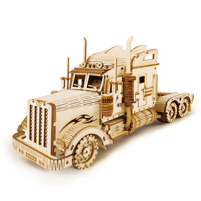 Heavy Truck 3 D Wooden Puzzle