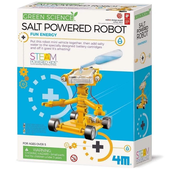 Green Sciencie Salt Powered Robot