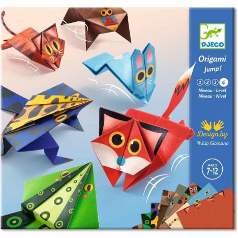 Origami Jumping Animals