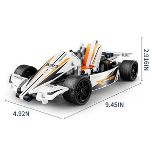 Immaster (605816) White Racing Car 187 pcs