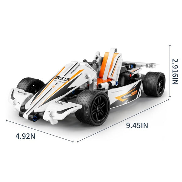 Immaster (605816) White Racing Car 187 pcs