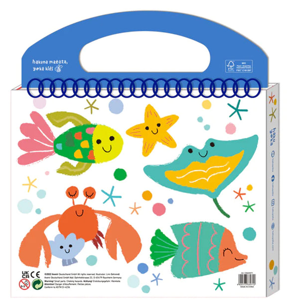 SEA FRIENDS - MY FIRST COLOURING KIT