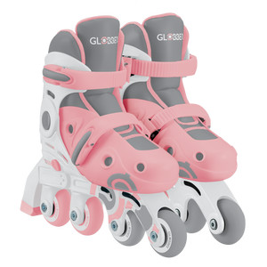 Inline Skates 2 in 1 Pastel Pink 26 - 29