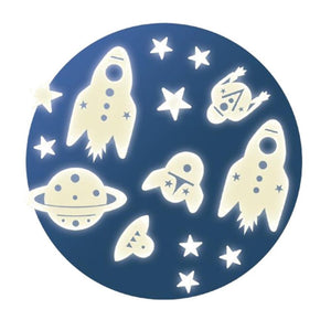 Stickers Glowing in the dark - Space Mission