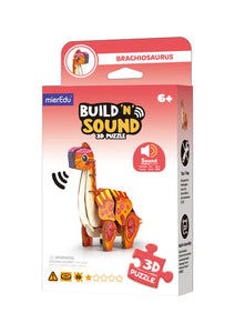 Build and Sound 3D puzzle - Brachiosaurus