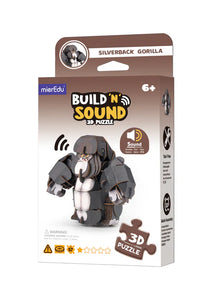 Build and Sound 3D puzzle - Gorilla