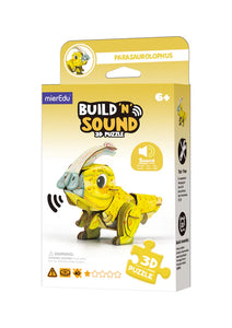 Build and Sound 3D puzzle - Parasaurolophus