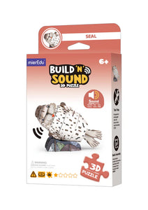 Build and Sound 3D puzzle - Seal