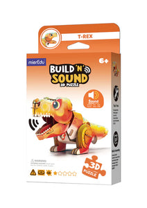 Build and Sound 3D puzzle - T-Rex