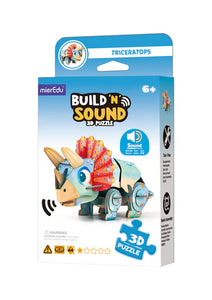 Build and Sound 3D Puzzle - Triceratops