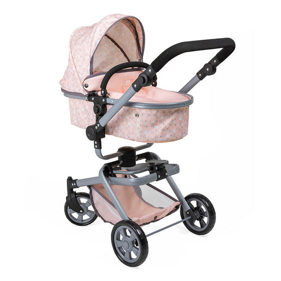 Rainbow 2 in 1 Doll Stroller