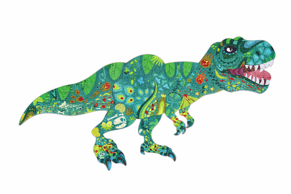 Dinosaur Shimmer Floor Puzzle 200 pcs