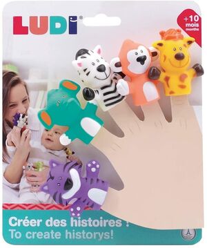 Savannah Finger Puppets