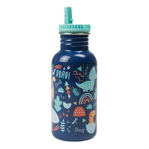 Metal Water Bottle - Dinos