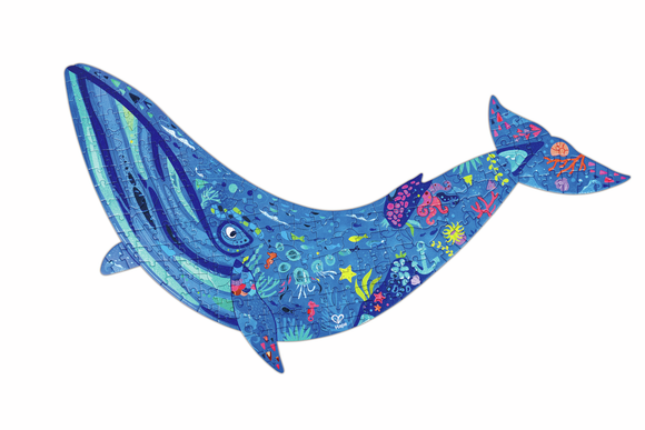 Humpback Whale Shimmer Floor Puzzle 200pcs