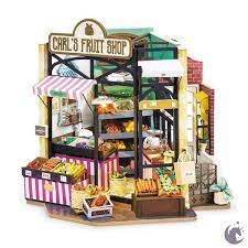 Carl's Fruit Shop Miniature House
