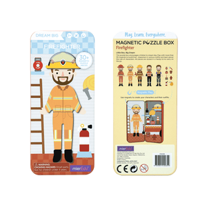 Magnetic Travel Box- Firefighter