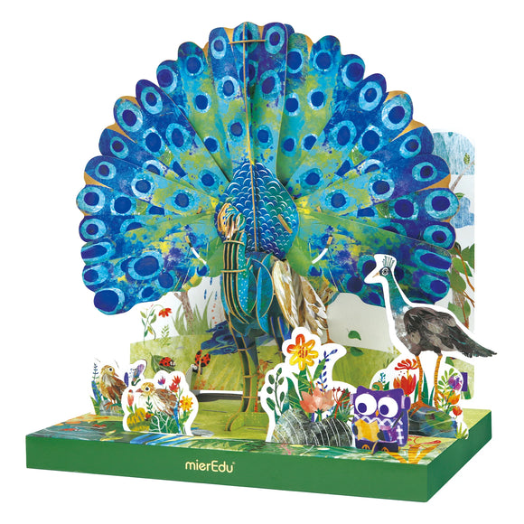 Eco Puzzle 3D  Peacock