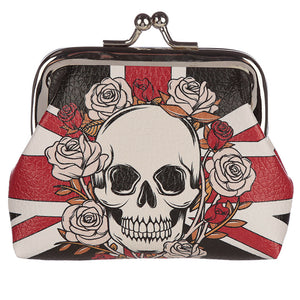 Skulls & Roses Coin Purse