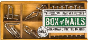 Box of Nails Wooden Puzzle