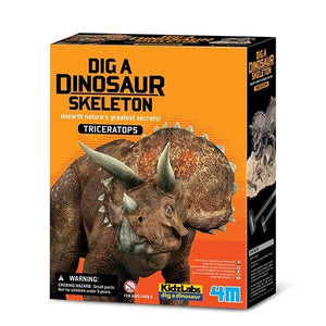 Kidz Labs Dig A Triceratops Skeleton