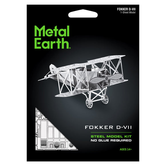 Fokker D VII Metal Puzzle