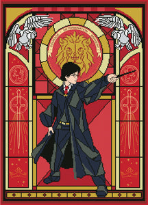DD Harry Potter Stained Glass Puzzle
