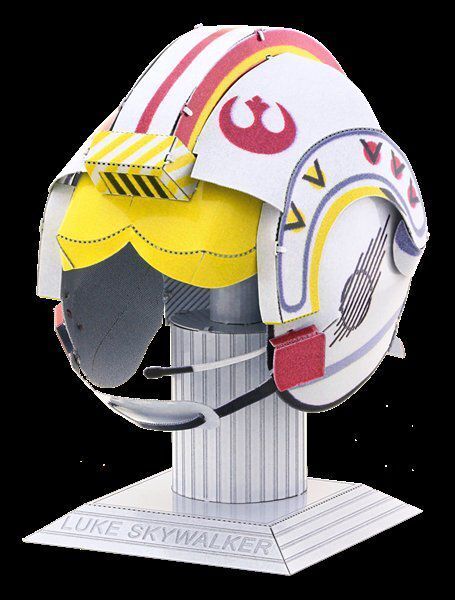 Star Wars Luke Skywalker Helmet Metal Puzzle
