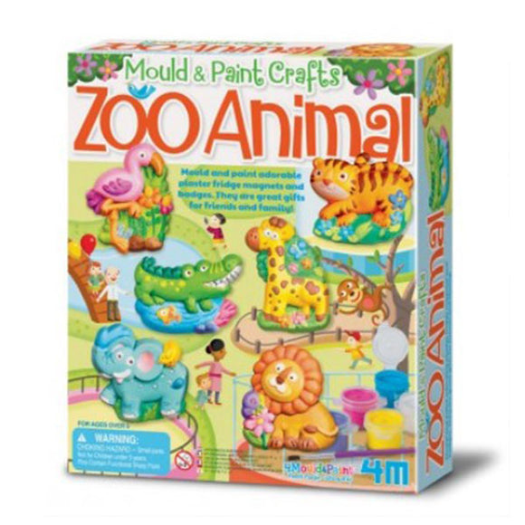 Mould And Paint Zoo Animals