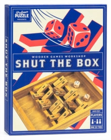 Shut the Box Wooden Game