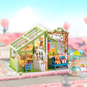 Spring Encounter Flowers Miniature House